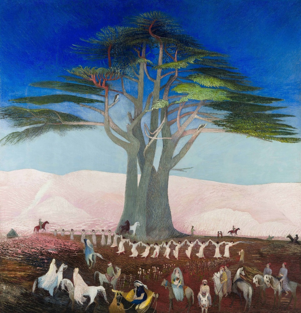 Tivadar Csontváry Kosztka: Pilgrimage to the Cedars in Lebanon, 1907 © Museum of Fine Arts 