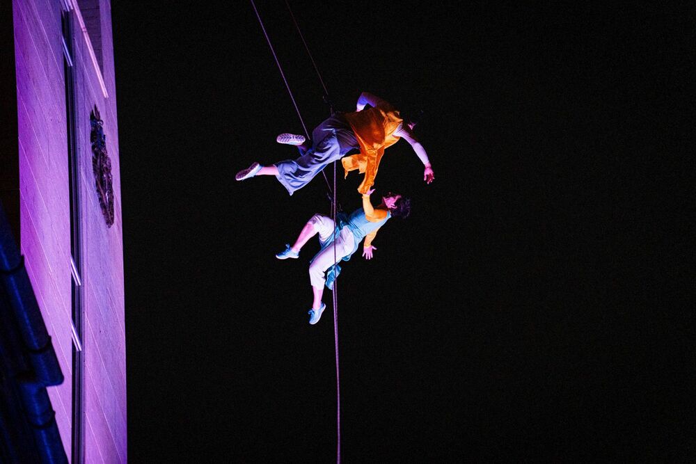 Bandaloop: Flock in Miskolc - Day 1 Horváth Csongor / Bartók Tavasz
