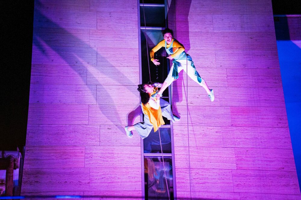 Bandaloop: Flock in Miskolc - Day 1 Horváth Csongor / Bartók Tavasz