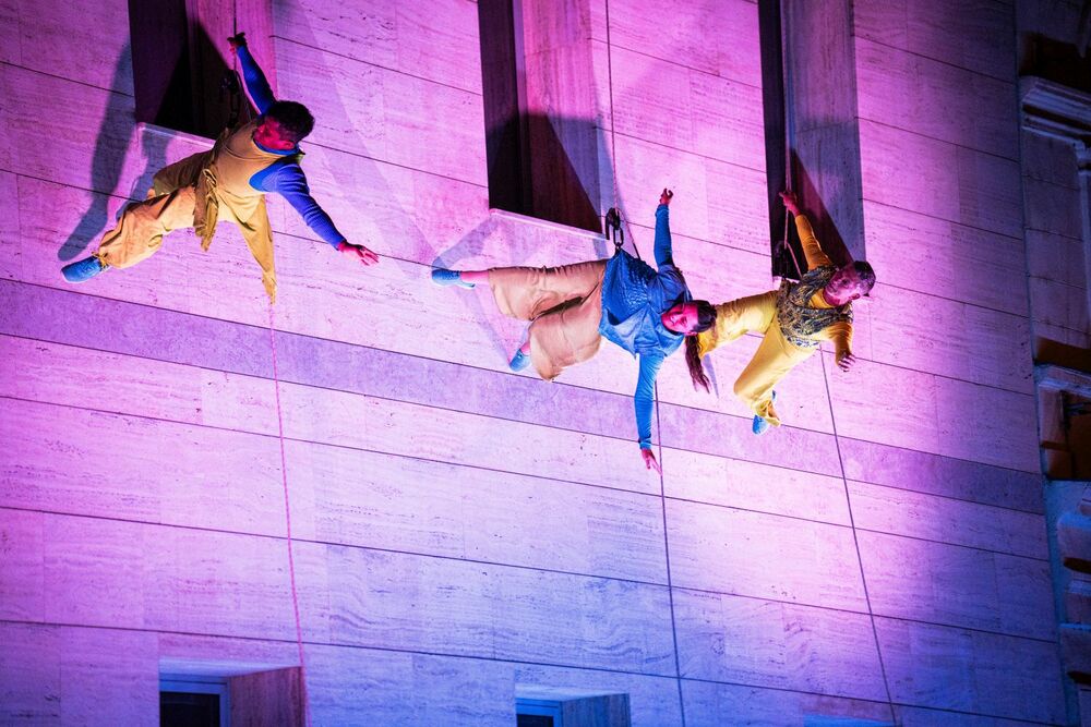 Bandaloop: Flock in Miskolc - Day 1 Horváth Csongor / Bartók Tavasz