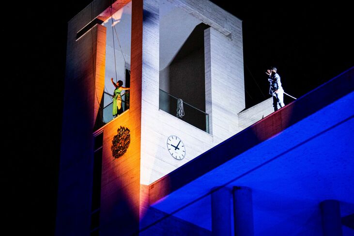Bandaloop: Flock in Miskolc - Day 1