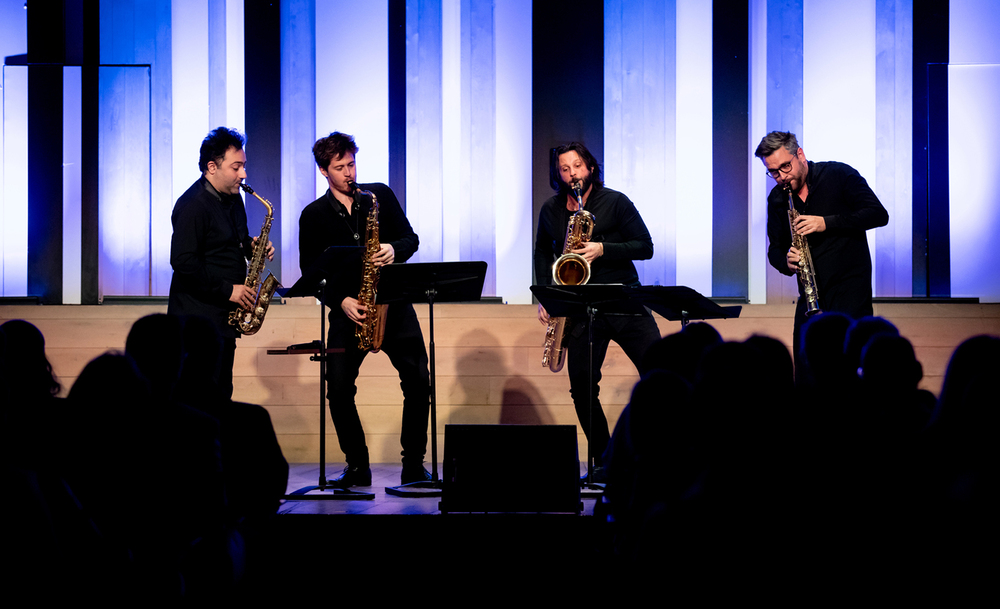 Signum Saxophone Quartet a BMC-ben Kállai-Tóth Anett / Müpa