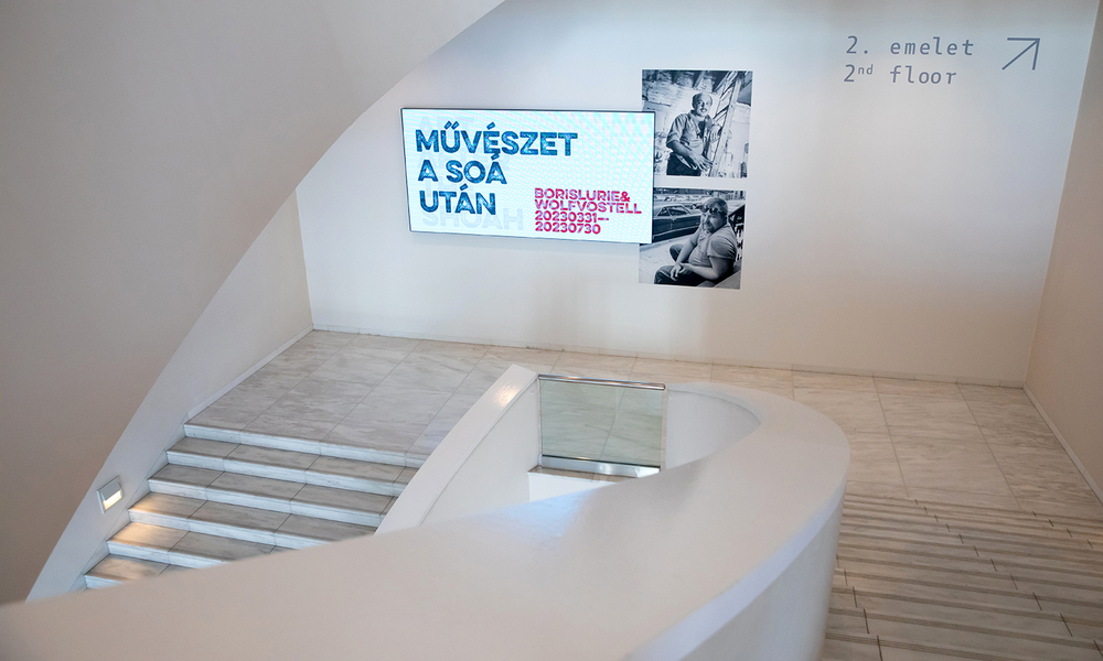 Boris Lurie & Wolf Vostell: Art after the Shoah – exhibition at Ludwig Museum Kállai-Tóth Anett / Müpa